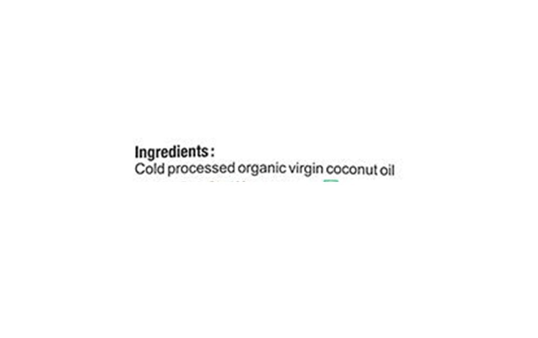 Aadis Organic Extra Virgin Coconut Oil (Cold Processed For healthy)   Plastic Bottle  350 millilitre